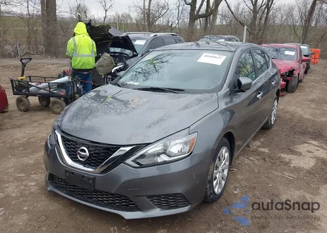 2017 Nissan Sentra S/Sl/Sr/Sv from USA, damaged, VIN 3N1AB7AP9HL681473